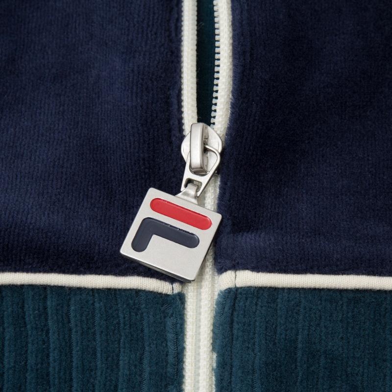 FILA フィラ US企画 ジェラルド ベロア ジャケット Gerardos FILA フィラ US企画 ジェラルド ベロア ジャケット Gerardos