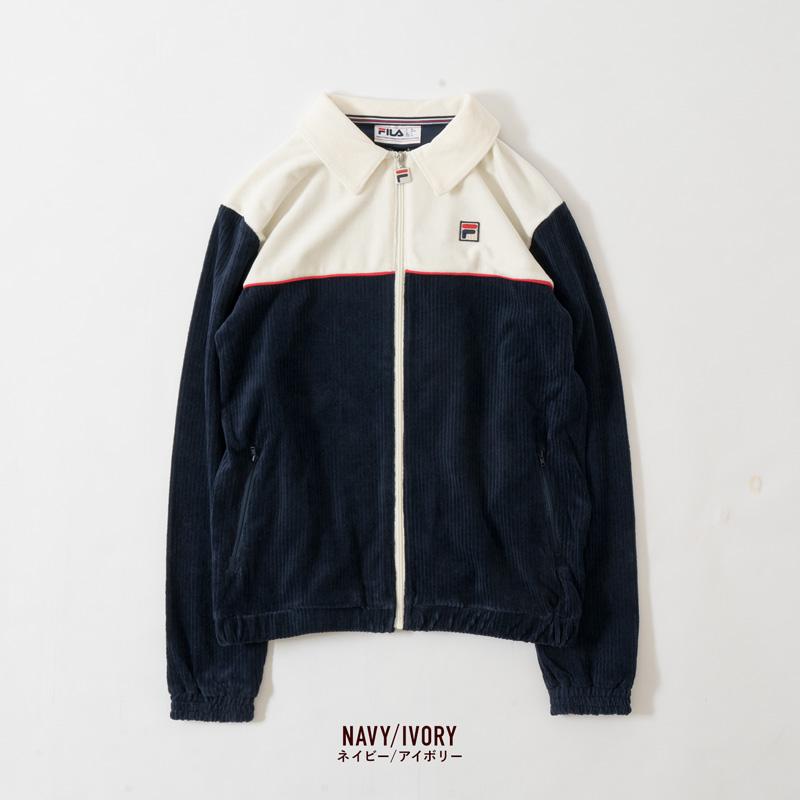 FILA フィラ US企画 ジェラルド ベロア ジャケット Gerardos FILA フィラ US企画 ジェラルド ベロア ジャケット Gerardos