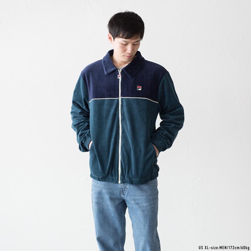 FILA フィラ US企画 ジェラルド ベロア ジャケット Gerardos FILA フィラ US企画 ジェラルド ベロア ジャケット Gerardos