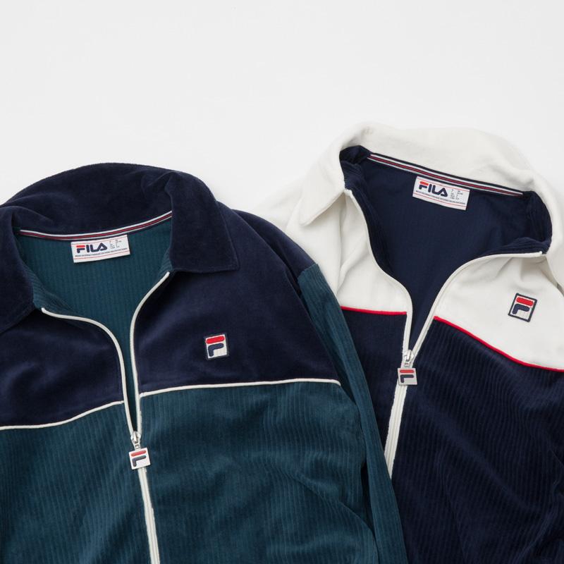 FILA フィラ US企画 ジェラルド ベロア ジャケット Gerardos FILA フィラ US企画 ジェラルド ベロア ジャケット Gerardos