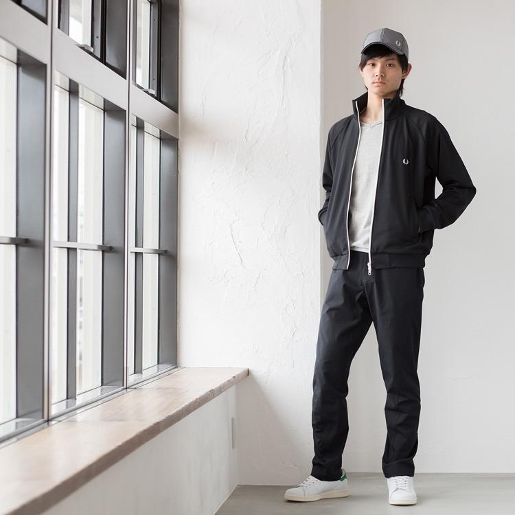 【美品】FREDPERRY フレッドペリー　トランクジャケット ストレッチ　刺繍 FRED PERRY（フレッドペリー） ジャケット TENNIS GRIP TAPED TRACK