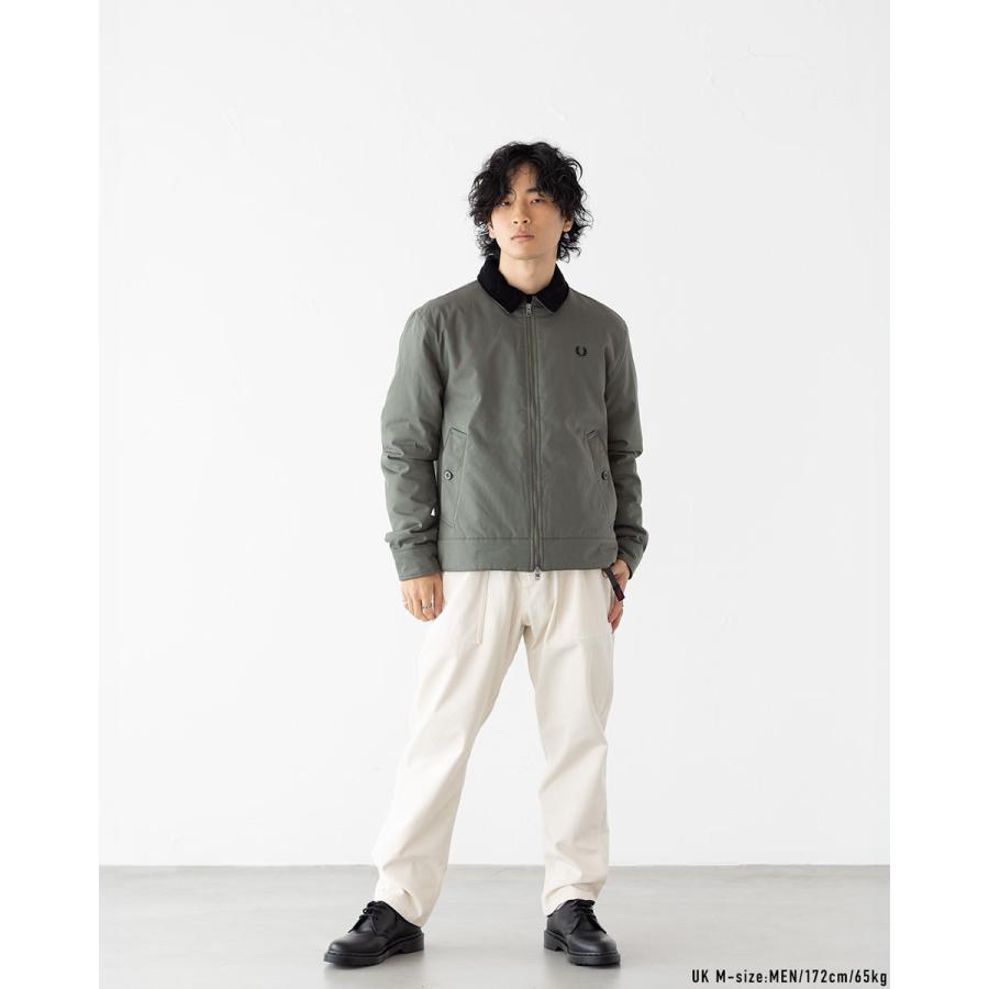 FRED PERRY（フレッドペリー） コットン カバン ジャケット J8535 中綿 