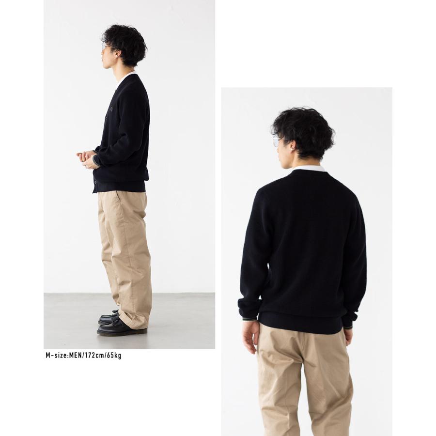 FRED PERRY フレッドペリー ワッフル ステッチ カーディガン FRED PERRY フレッドペリー ワッフル ステッチ カーディガン
