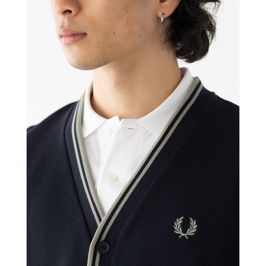 FRED PERRY（フレッドペリー） ティップド ピケ テクスチャー