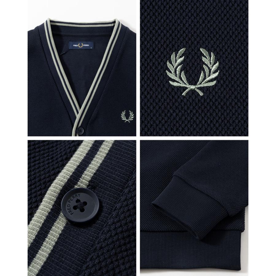 FRED PERRY（フレッドペリー） ティップド ピケ テクスチャー