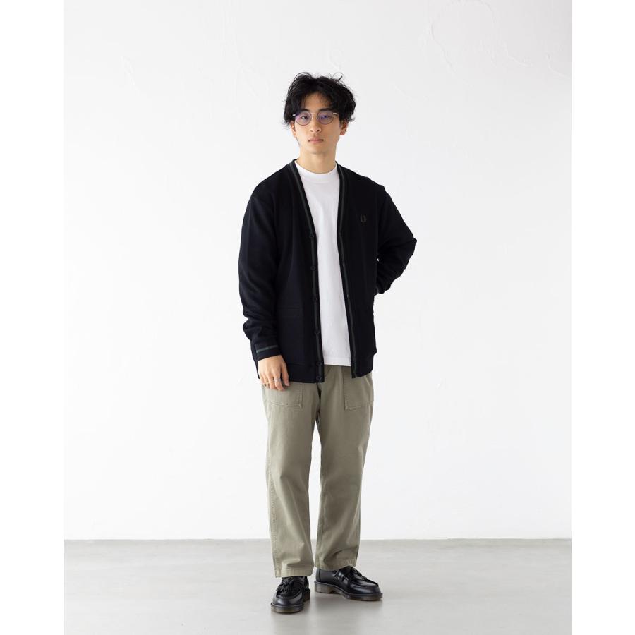 FRED PERRY フレッドペリー カーディガン ティップ ピケ FRED PERRY フレッドペリー カーディガン ティップ ピケ