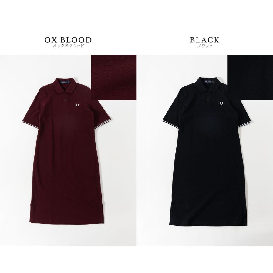FRED PERRY（フレッドペリー） シアー ティップド ポロシャツ ドレス