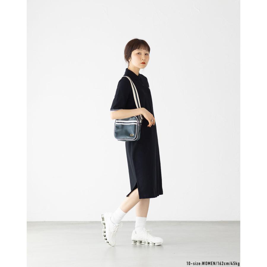 FRED PERRY（フレッドペリー） シアー ティップド ポロシャツ ドレス