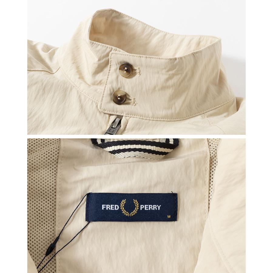 FRED PERRY（フレッドペリー） クリンクル ハリントン ジャケット