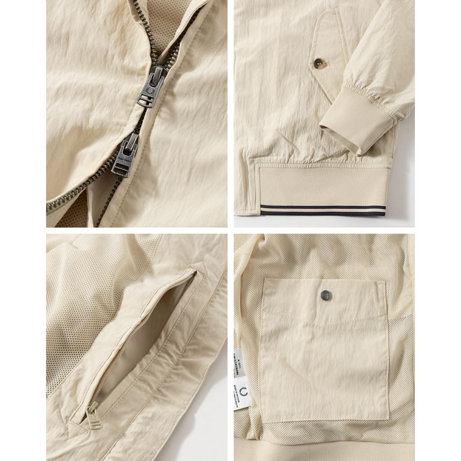FRED PERRY（フレッドペリー） クリンクル ハリントン ジャケット
