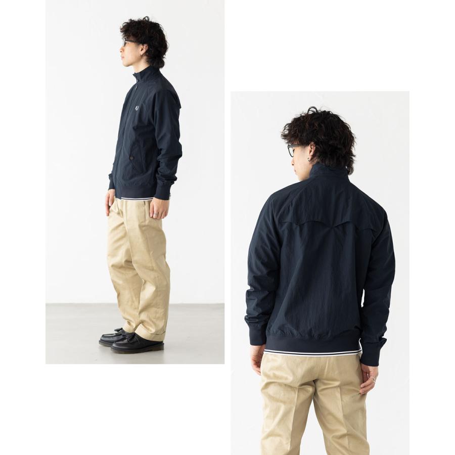 FRED PERRY（フレッドペリー） クリンクル ハリントン ジャケット