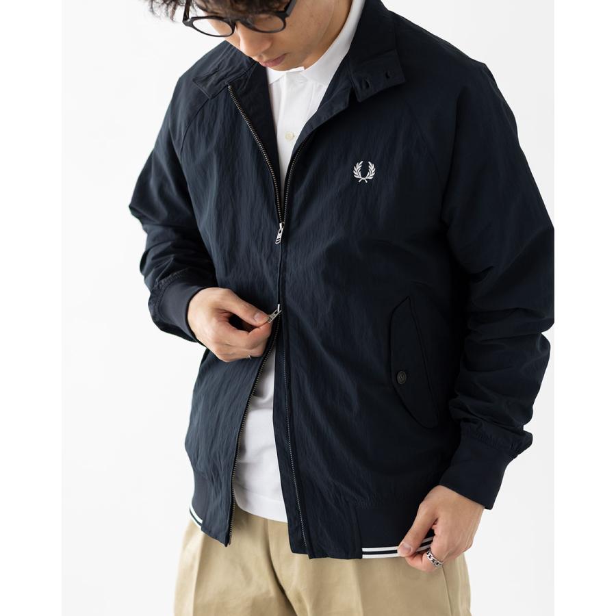 FRED PERRY（フレッドペリー） クリンクル ハリントン ジャケット