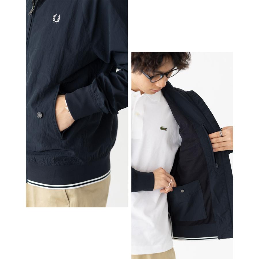 FRED PERRY（フレッドペリー） クリンクル ハリントン ジャケット