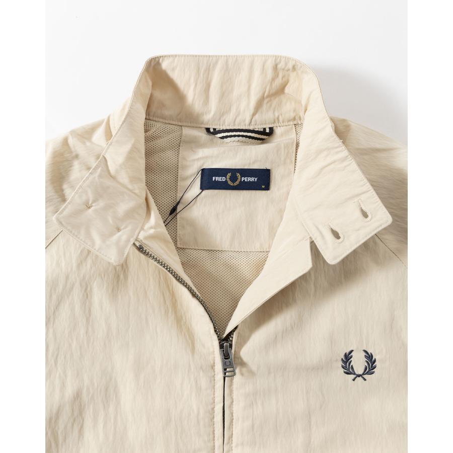 FRED PERRY（フレッドペリー） クリンクル ハリントン ジャケット