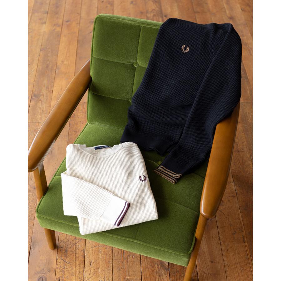 FRED PERRY（フレッドペリー） ワッフル ステッチ ジャンパー K6507