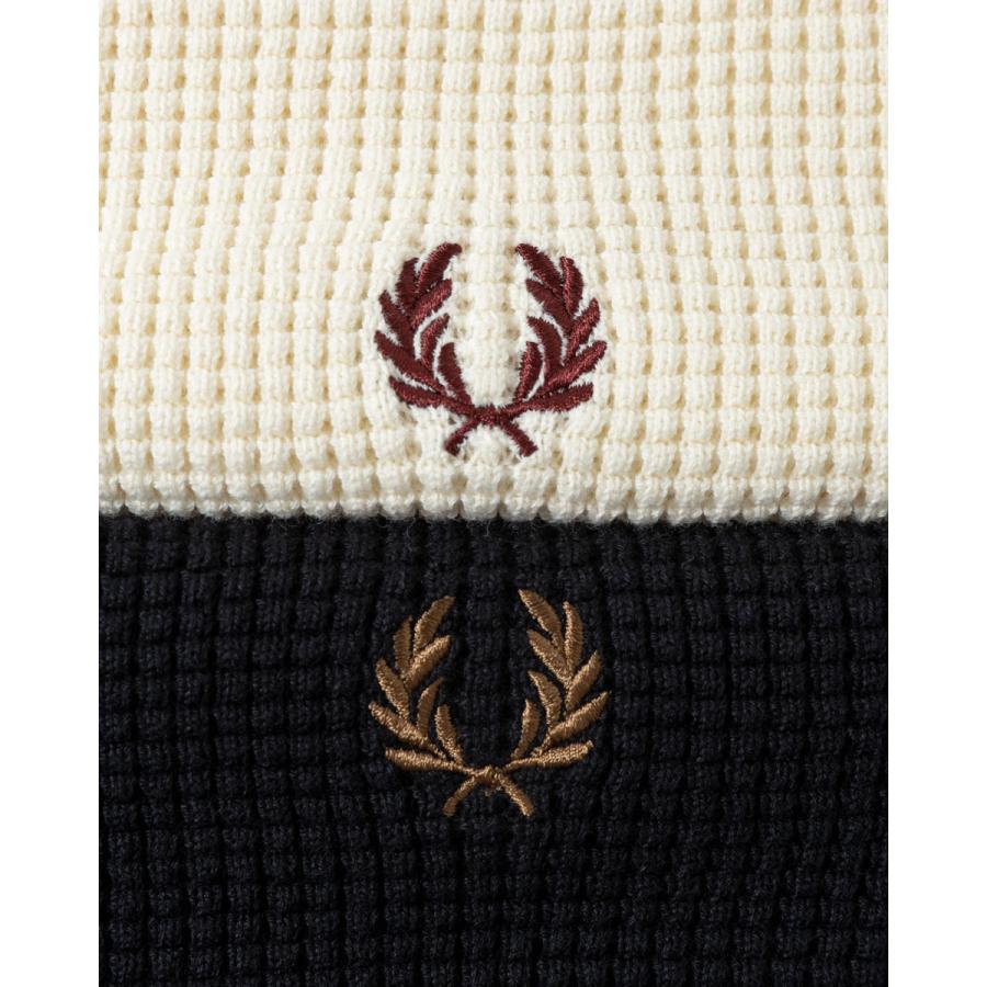 FRED PERRY（フレッドペリー） ワッフル ステッチ ジャンパー K6507