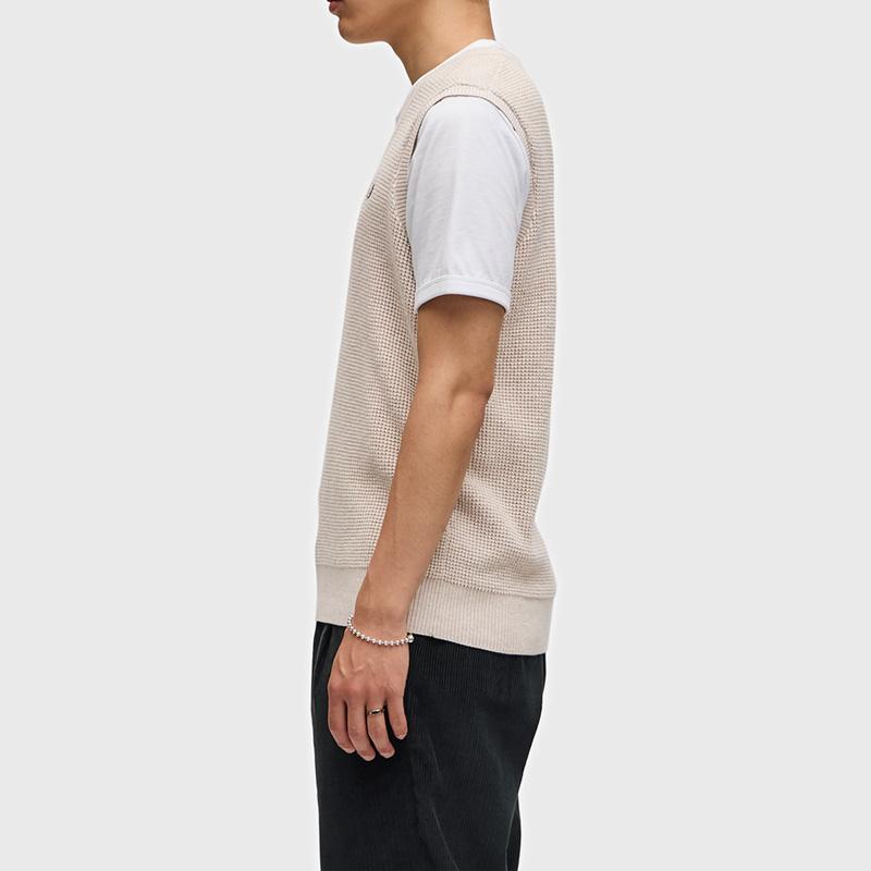 FRED PERRY（フレッドペリー） ワッフル ステッチ ベスト K8556 メンズ