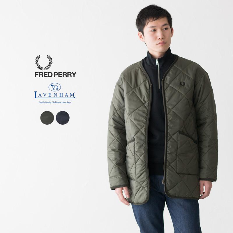 FRED PERRY フレッドペリー ラベンハム キルテッド ライナー FRED PERRY フレッドペリー ラベンハム キルテッド ライナー