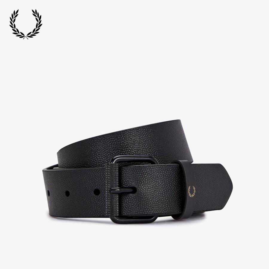 FRED PERRY 本革 ベルト 日本製 FRED PERRY（フレッドペリー） スコッチグレインレザー ベルト FRED