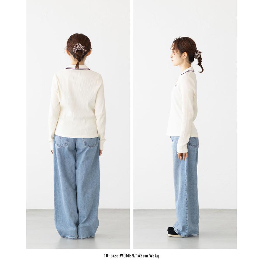 FRED PERRY（フレッドペリー） ツイン ティップド リブ ポロシャツ