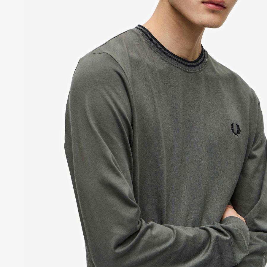 フレッドペリー ツイン ティップド Tシャツ 長袖 FRED PERRY M9602 メンズ レディース リンガーTシャツ｜cocochiya｜13