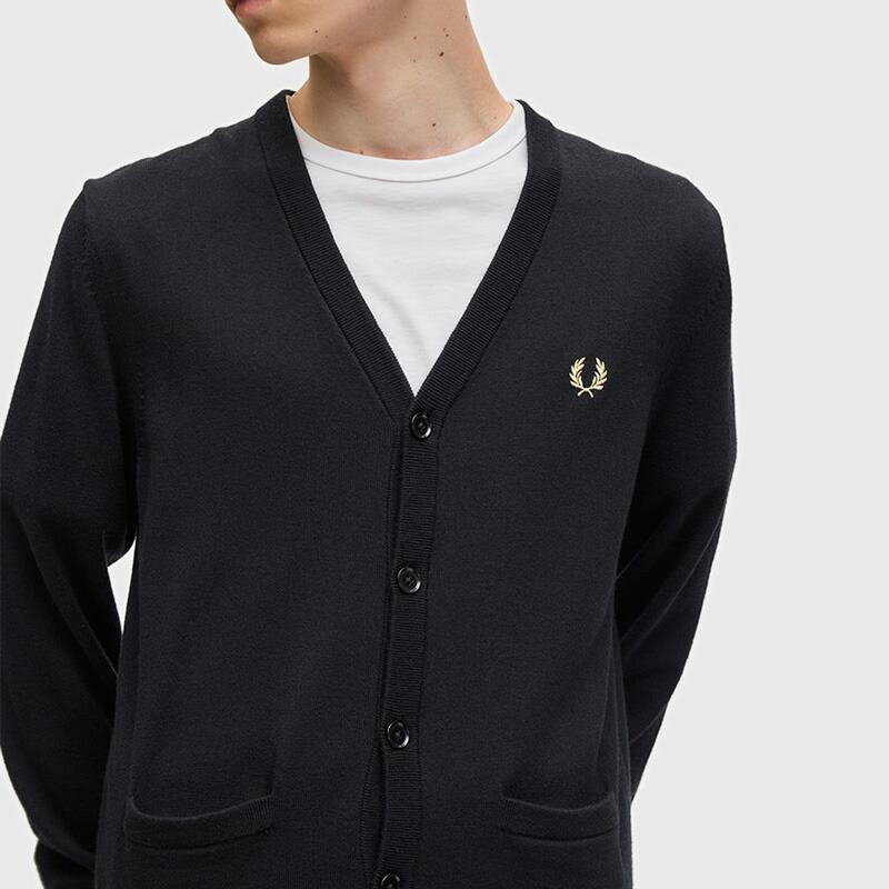 FRED PERRY フレッドペリー クラシック カーディガン K9551 FRED PERRY フレッドペリー クラシック カーディガン K9551
