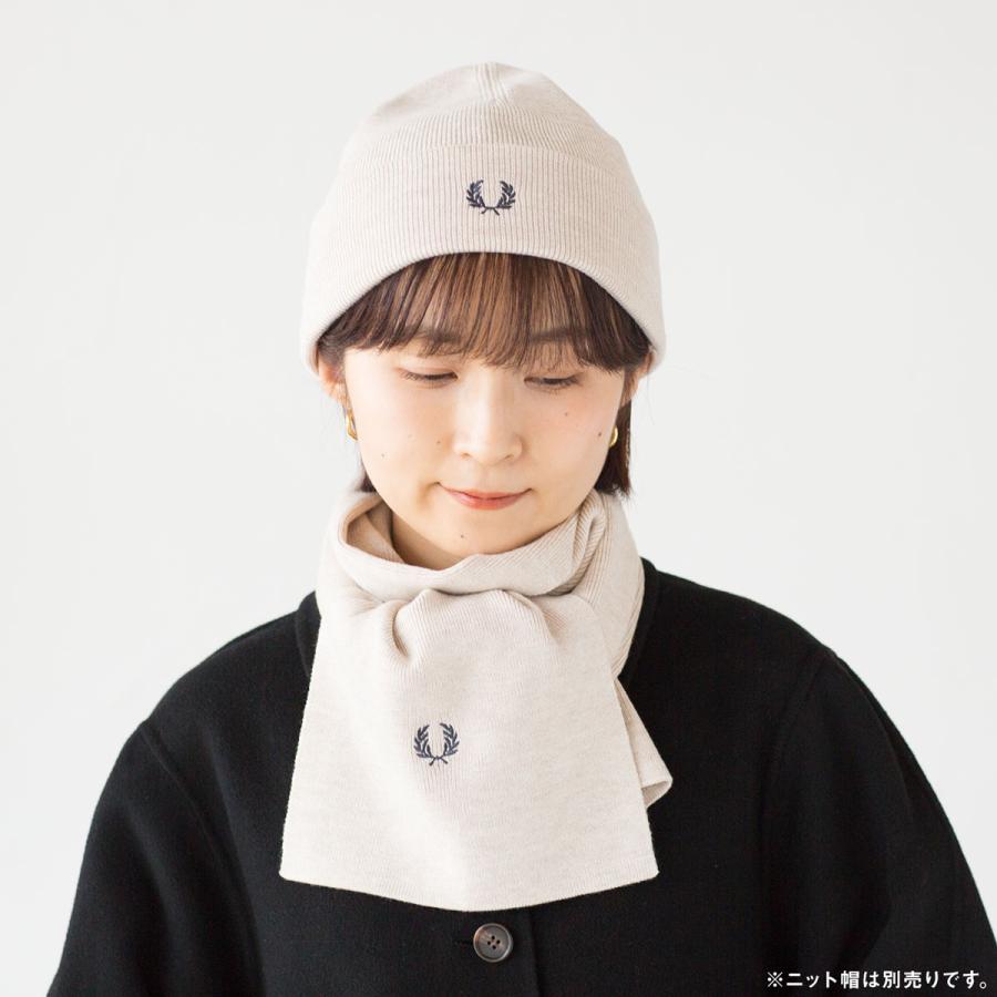 FRED PERRY（フレッドペリー） マフラー クラシック メリノ ウール