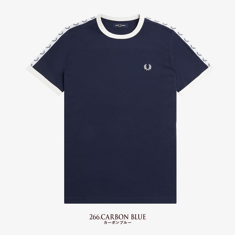 FRED PERRY フレッドペリー テープド リンガー Tシャツ M4620