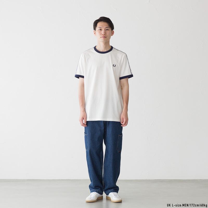FRED PERRY（フレッドペリー） テープド リンガー Tシャツ M4620
