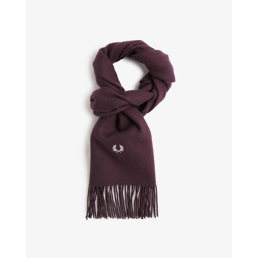 FRED PERRY（フレッドペリー） マフラー ラムウール スカーフ C4126