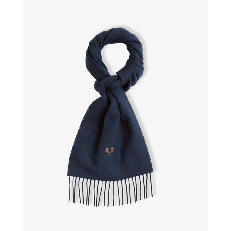 【NASA】【未使用】フレッドペリー FRED PERRY マフラー FRED PERRY フレッドペリー マフラー ラムウール スカーフ C4126