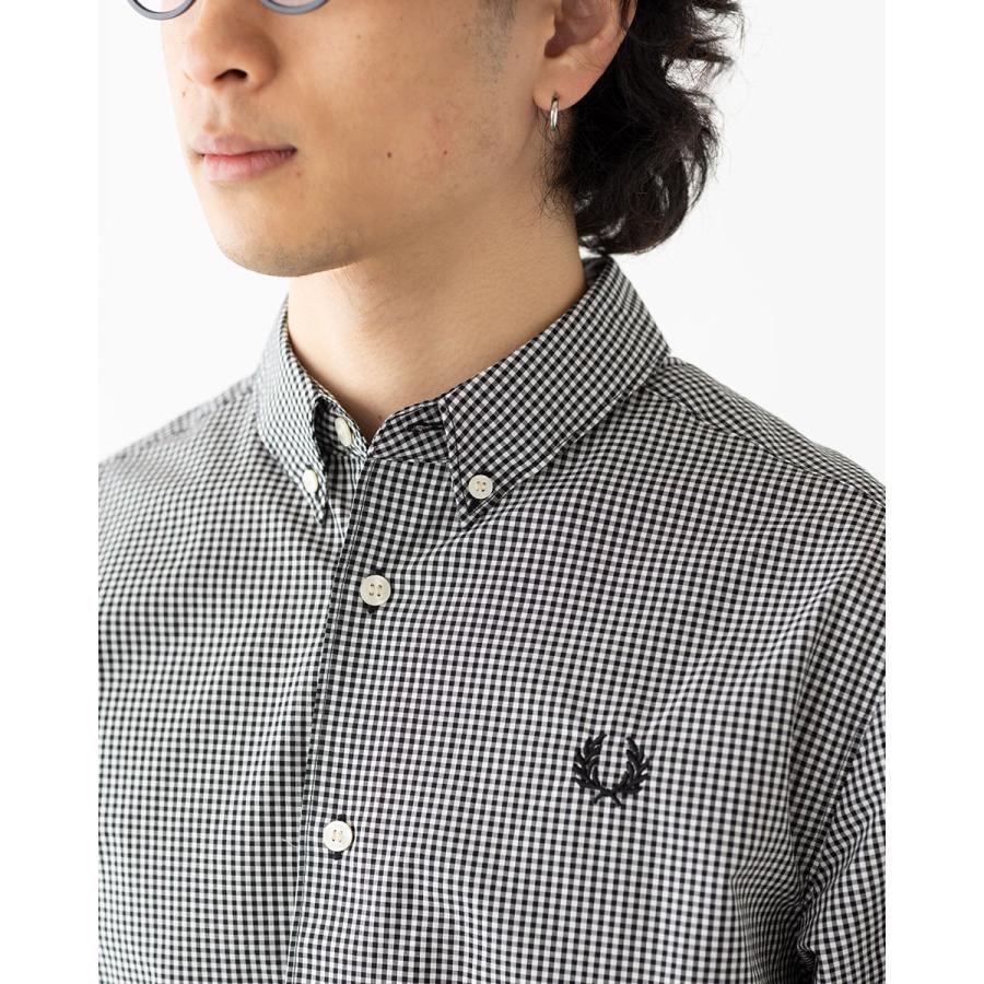 フレッドペリー FRED PERRY マイクロ ギンガム シャツ M2436 メンズ チェック ボタンダウン | FRED PERRY | 03