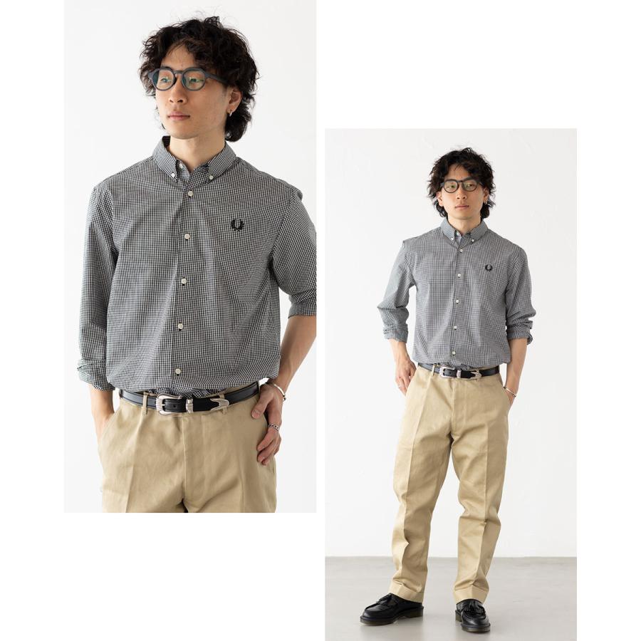 フレッドペリー FRED PERRY マイクロ ギンガム シャツ M2436 メンズ チェック ボタンダウン | FRED PERRY | 05