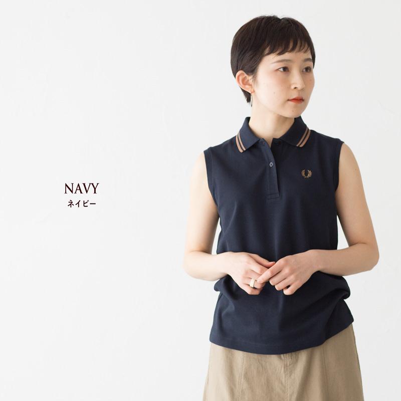 FRED PERRY フレッドペリー ノースリーブ ポロシャツ Sleeveless FRED PERRY フレッドペリー ノースリーブ ポロシャツ Sleeveless