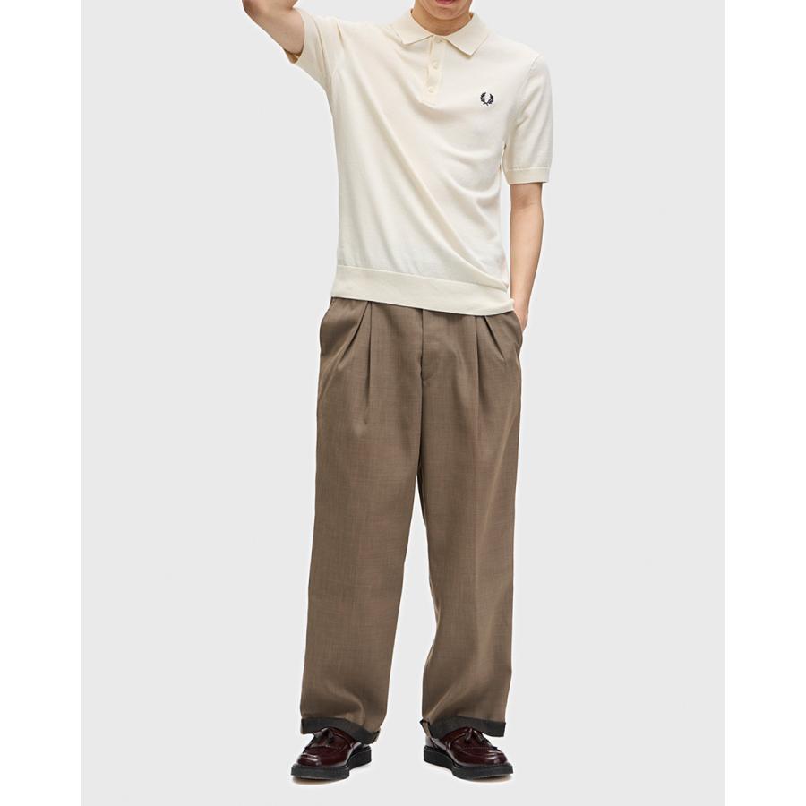 FRED PERRY（フレッドペリー） ニット ポロシャツ ニット シャツ K9725
