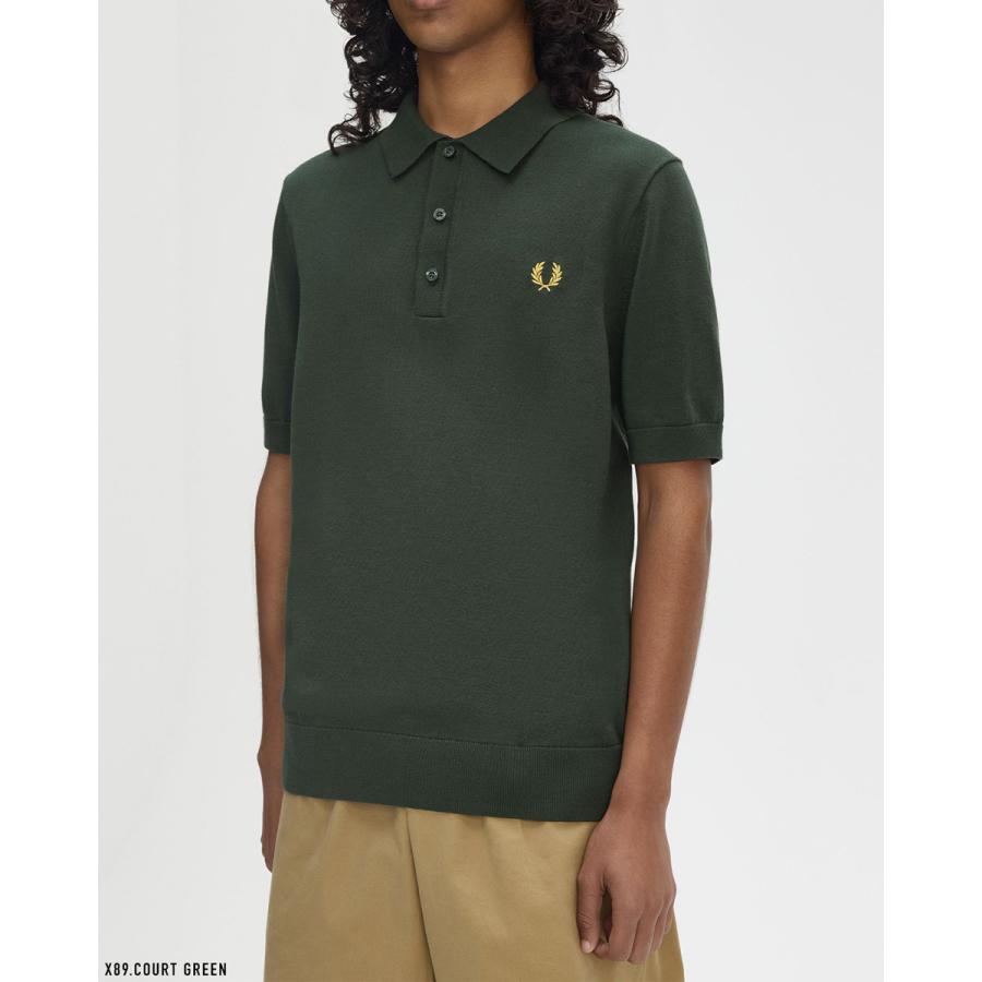 FRED PERRY（フレッドペリー） ニット ポロシャツ ニット シャツ K9725