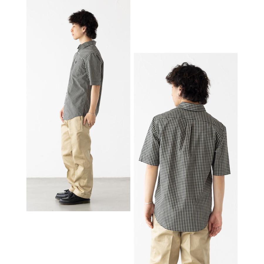 FRED PERRY（フレッドペリー） ギンガム チェック ショートスリーブ