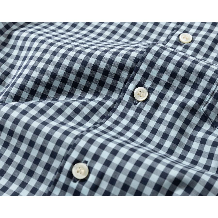 【MADISON BLUE】ギンガムチェックショートスリーブシャツ/00 FRED PERRY（フレッドペリー） ギンガム チェック ショートスリーブ