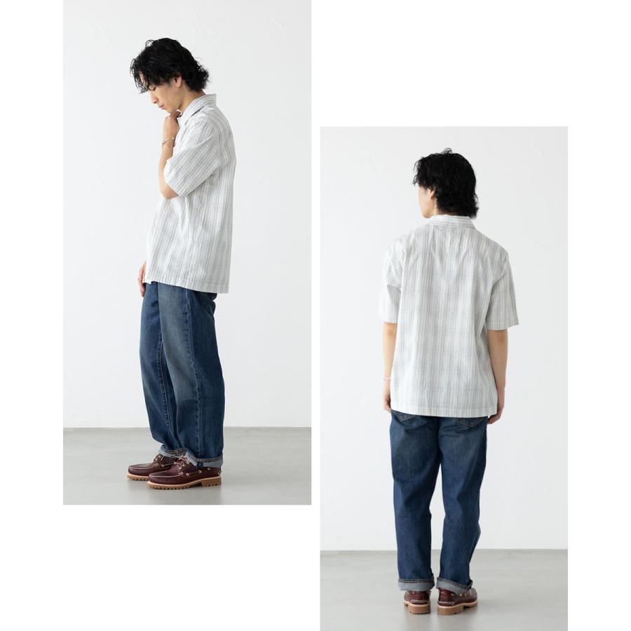 FRED PERRY（フレッドペリー） シアサッカー チェック シャツ FRED