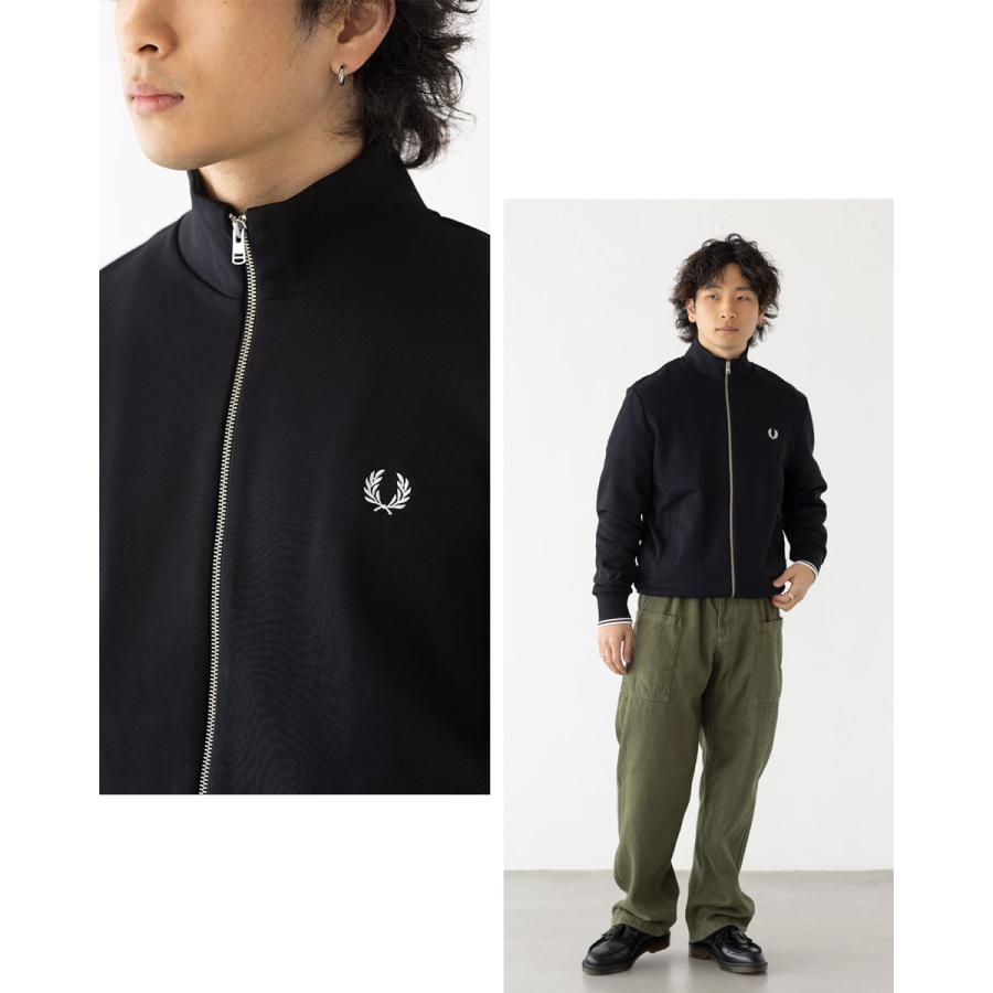 FRED PERRY（フレッドペリー） ジップスルー スウェット シャツ J1327