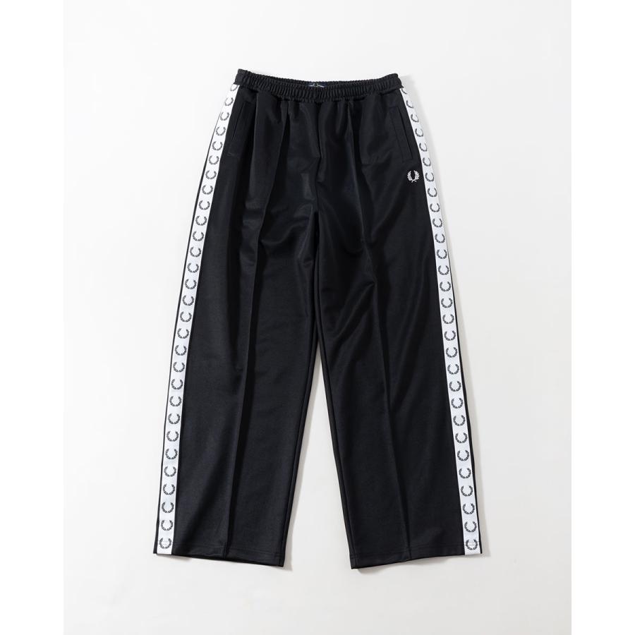 FRED PERRY（フレッドペリー） ジャージ ワイドレッグ トラックパンツ