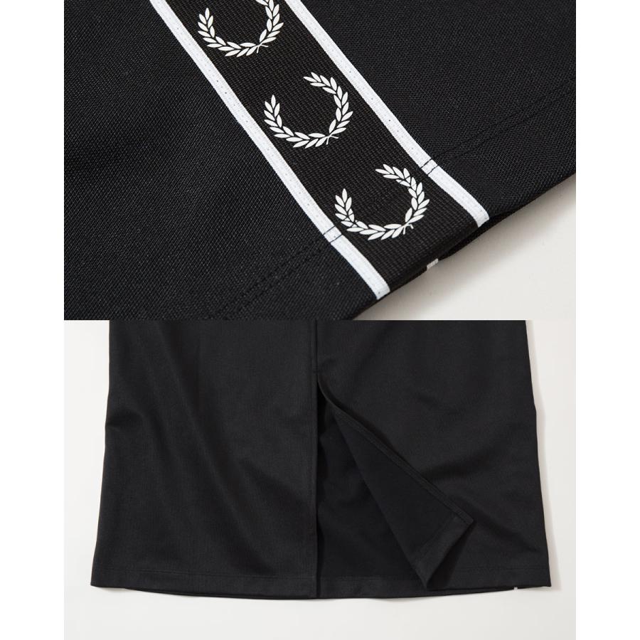 極美品　フレッドペリー テープドトラックスカート FRED PERRY 黒　現行 極美品 フレッドペリー テープドトラックスカート FRED PERRY 黒