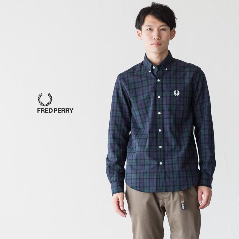 フレッドペリー タータンチェック ボタンダウンシャツ F4528 Fp Tt Bd Shirts ココチヤ 通販 Yahoo ショッピング
