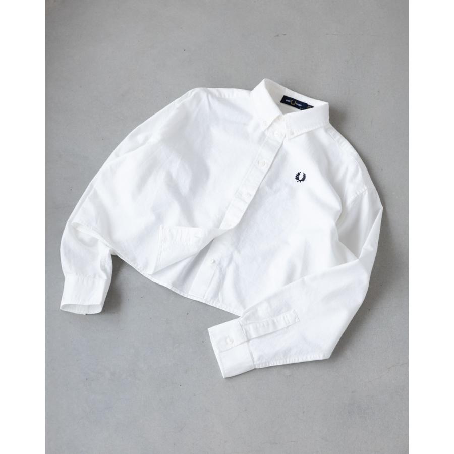 フレッドペリーのボタンダウン・ブラウス！MIKAちゃん FRED PERRY（フレッドペリー） ボタンダウン シャツ G1176 レディース