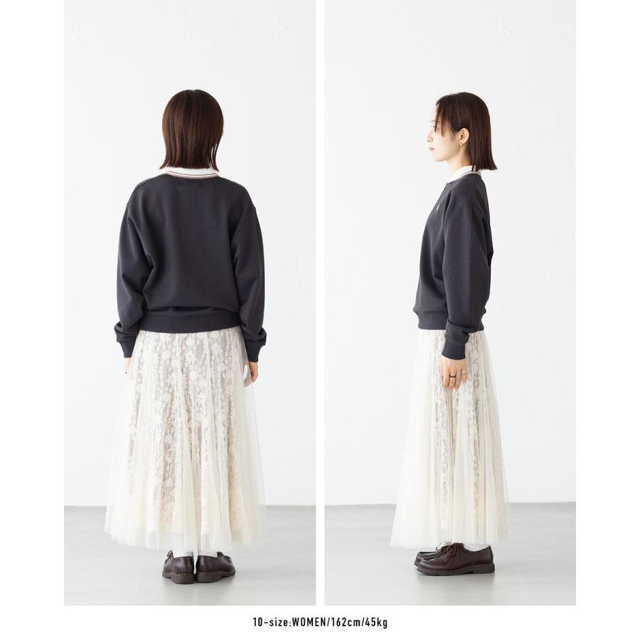 FRED PERRY フレッドペリー ジップ ネック カラー スウェット