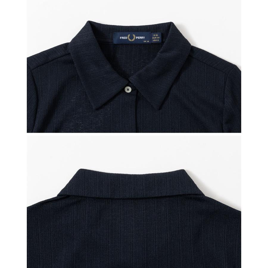 【FRED PERRY 最終値下げ】ティップライン ボタンスルーリブポロシャツ FRED PERRY（フレッドペリー） ボタン スルー シアー リブ ポロシャツ