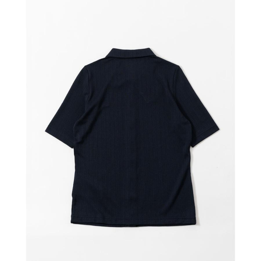 FRED PERRY（フレッドペリー） ボタン スルー シアー リブ ポロシャツ