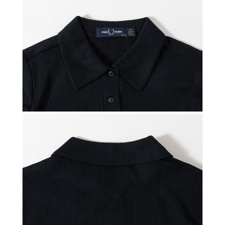 FRED PERRY（フレッドペリー） シアー リブ ポロシャツ FRED PERRY