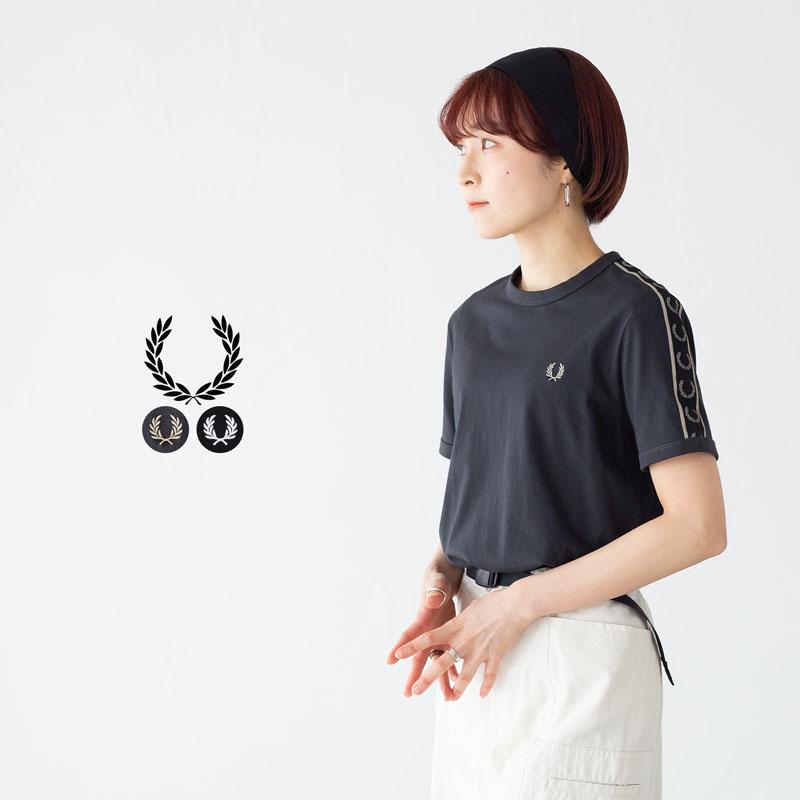 FRED PERRY フレッドペリー テープド リンガー Tシャツ FRED PERRY フレッドペリー テープド リンガー Tシャツ