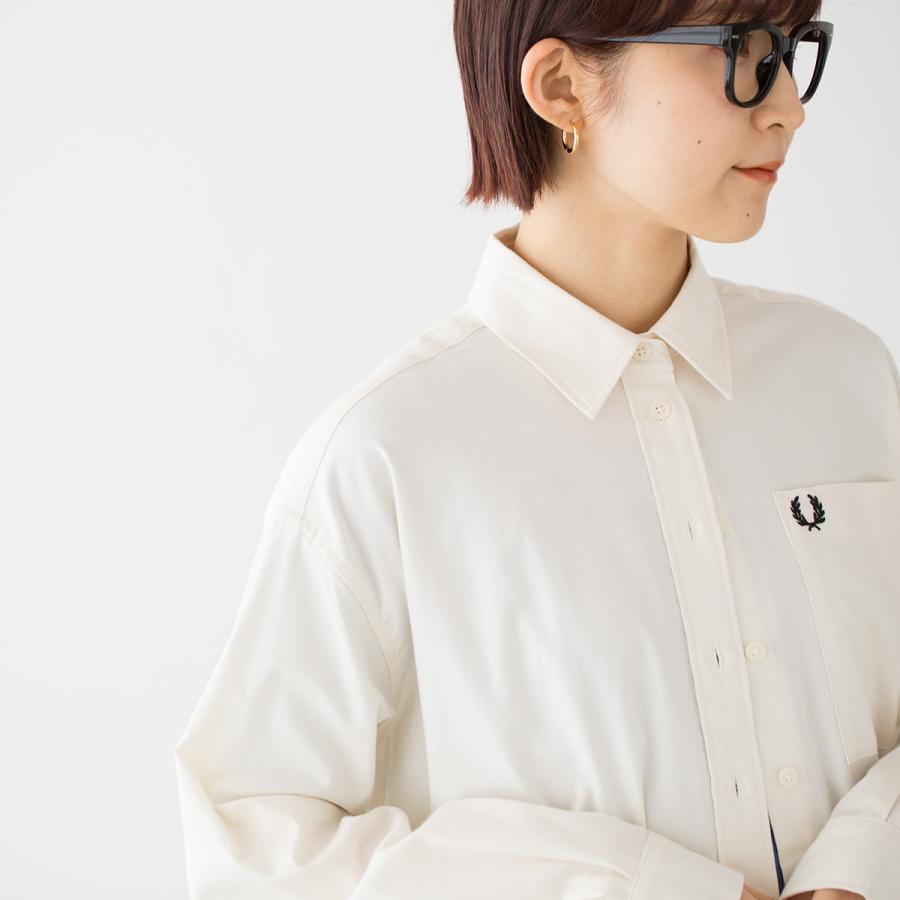 FRED PERRY（フレッドペリー） ブラッシュド ツイル シャツ G8165